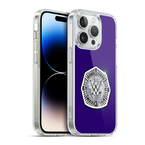 WWE Title Belts Cruiserweight Champion Soft Gel Case for Apple iPhone 13 Pro & MagSafe