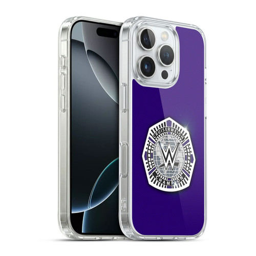 WWE Title Belts Cruiserweight Champion Soft Gel Case for Apple iPhone 16 Pro & MagSafe