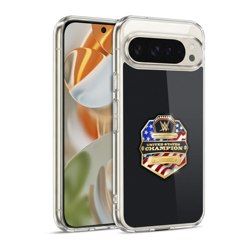 WWE Title Belts United States Champion Soft Gel Case for Google Pixel 9 / Pixel 9 Pro