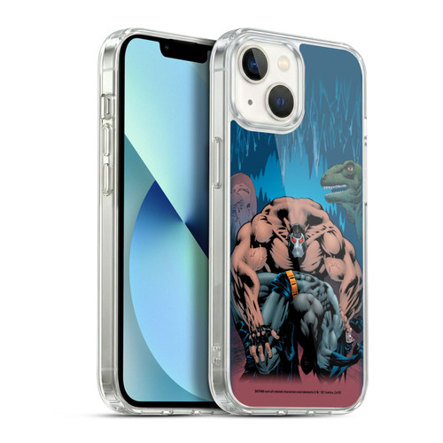 Batman DC Comics Famous Comic Book Covers Bane Knightfall Volume On Soft Gel Case for Apple iPhone 13