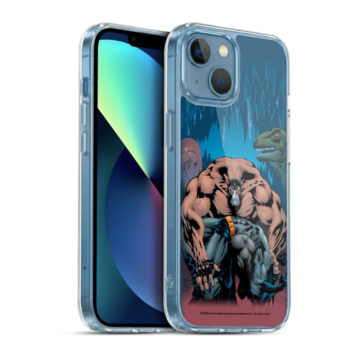 Batman DC Comics Famous Comic Book Covers Bane Knightfall Volume On Soft Gel Case for Apple iPhone 13 Mini & MagSafe