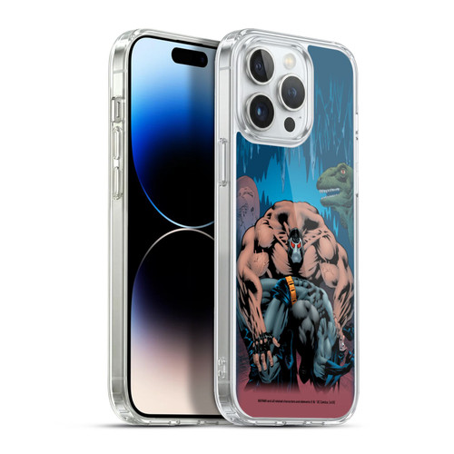 Batman DC Comics Famous Comic Book Covers Bane Knightfall Volume On Soft Gel Case for Apple iPhone 13 Pro Max & MagSafe