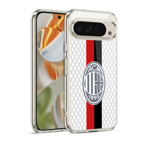 AC Milan 2023/24 Crest Kit Away Soft Gel Case for Google Pixel 9 / Pixel 9 Pro