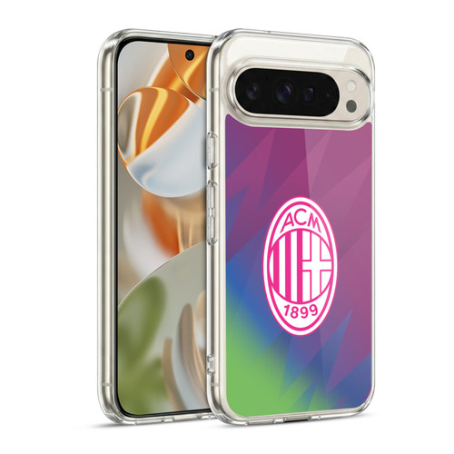 AC Milan 2023/24 Crest Kit Third Soft Gel Case for Google Pixel 9 / Pixel 9 Pro