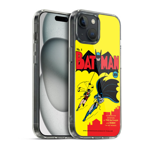 Batman DC Comics Famous Comic Book Covers Robin Number 1 Soft Gel Case for Apple iPhone 15 & MagSafe
