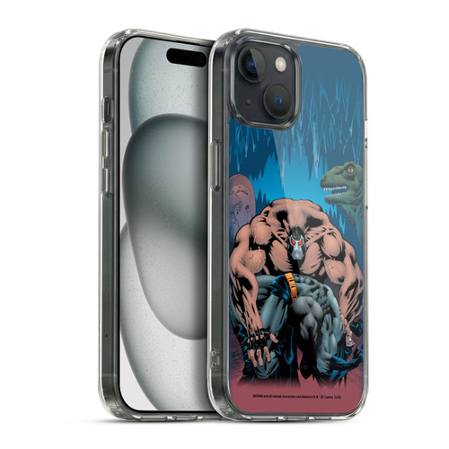 Batman DC Comics Famous Comic Book Covers Bane Knightfall Volume On Soft Gel Case for Apple iPhone 15 Plus & MagSafe