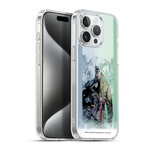 Batman DC Comics Famous Comic Book Covers Hush Harley Quinn Superman Soft Gel Case for Apple iPhone 15 Pro Max & MagSafe