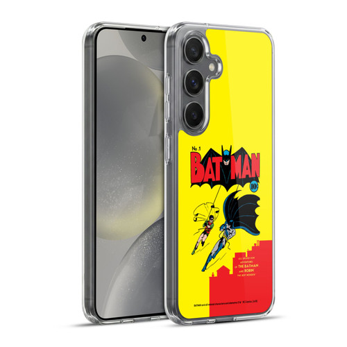 Batman DC Comics Famous Comic Book Covers Robin Number 1 Soft Gel Case for Samsung Galaxy S24+ 5G & MagSafe