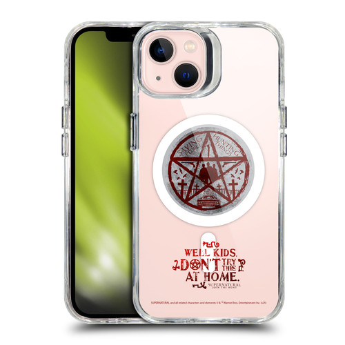 Supernatural Character Art Hunter's Code SHOCKPROOF BUMPER CASE COMPATIBLE WITH Apple iPhone 13 & MAGSAFE