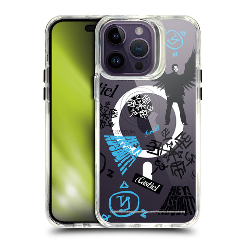 Supernatural Character Art Castiel SHOCKPROOF BUMPER CASE COMPATIBLE WITH Apple iPhone 14 Pro Max & MAGSAFE