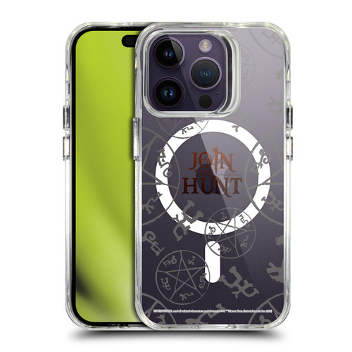 Supernatural Character Art Join The Hunt SHOCKPROOF BUMPER CASE COMPATIBLE WITH Apple iPhone 14 Pro & MAGSAFE