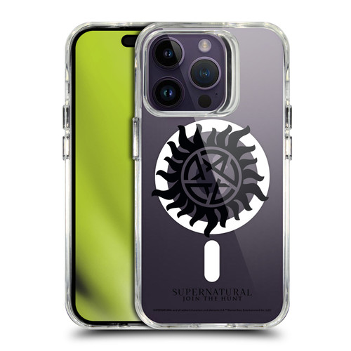 Supernatural Character Art Protection SHOCKPROOF BUMPER CASE COMPATIBLE WITH Apple iPhone 14 Pro & MAGSAFE