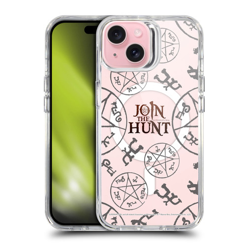 Supernatural Character Art Join The Hunt SHOCKPROOF BUMPER CASE COMPATIBLE WITH Apple iPhone 15 & MAGSAFE