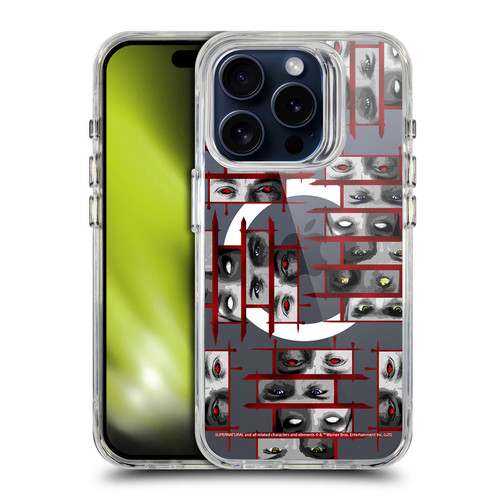 Supernatural Character Art Shadow Hunters SHOCKPROOF BUMPER CASE COMPATIBLE WITH Apple iPhone 15 Pro & MAGSAFE