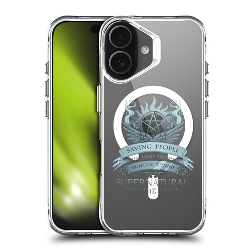 Supernatural Character Art Saving People Logo SHOCKPROOF BUMPER CASE COMPATIBLE WITH Apple iPhone 17 & MAGSAFE