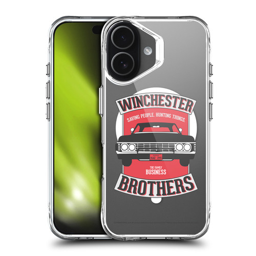 Supernatural Character Art Winchester Brothers SHOCKPROOF BUMPER CASE COMPATIBLE WITH Apple iPhone 17 & MAGSAFE