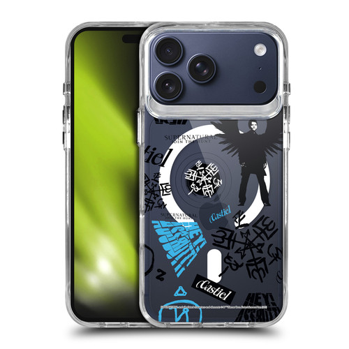 Supernatural Character Art Castiel SHOCKPROOF BUMPER CASE COMPATIBLE WITH Apple iPhone 17 Pro Max & MAGSAFE