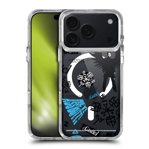 Supernatural Character Art Castiel SHOCKPROOF BUMPER CASE COMPATIBLE WITH Apple iPhone 17 Pro & MAGSAFE