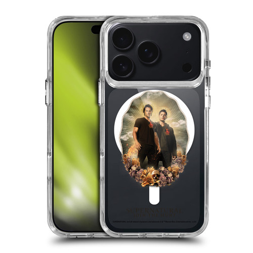 Supernatural Character Art Dean & Sam Halo SHOCKPROOF BUMPER CASE COMPATIBLE WITH Apple iPhone 17 Pro & MAGSAFE