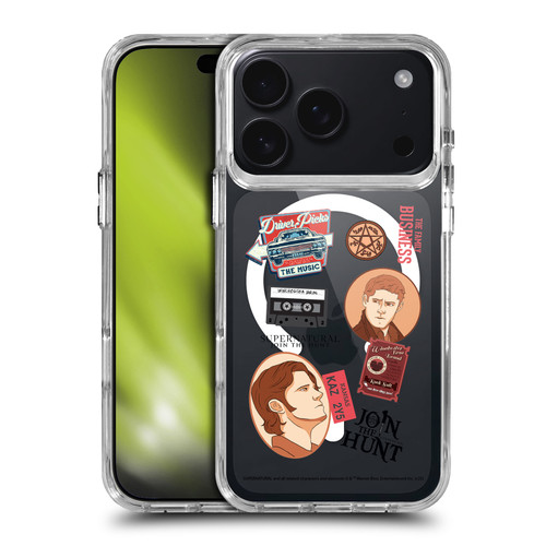 Supernatural Character Art Sam, Dean & Castiel SHOCKPROOF BUMPER CASE COMPATIBLE WITH Apple iPhone 17 Pro & MAGSAFE