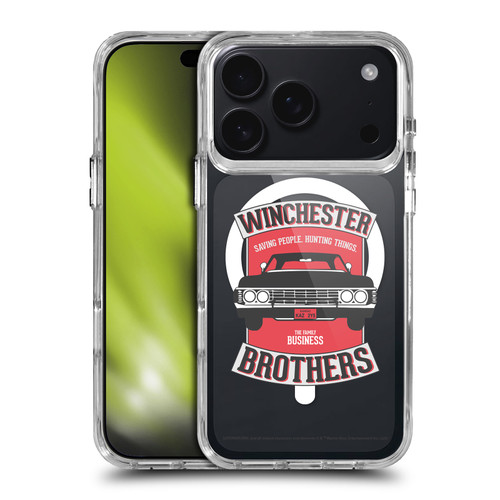 Supernatural Character Art Winchester Brothers SHOCKPROOF BUMPER CASE COMPATIBLE WITH Apple iPhone 17 Pro & MAGSAFE