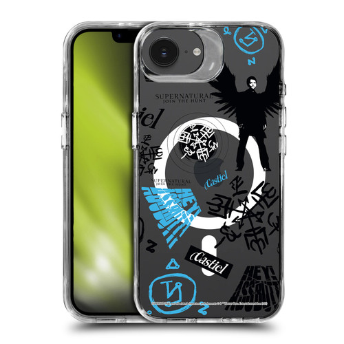 Supernatural Character Art Castiel SHOCKPROOF BUMPER CASE COMPATIBLE WITH Apple iPhone 16e / Apple iPhone 17e & MAGSAFE