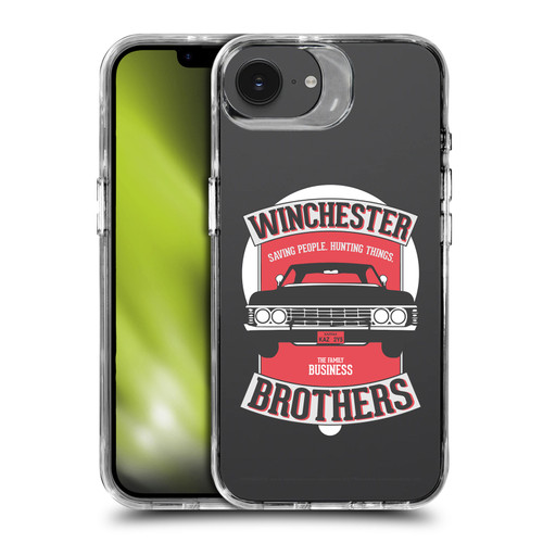 Supernatural Character Art Winchester Brothers SHOCKPROOF BUMPER CASE COMPATIBLE WITH Apple iPhone 16e / Apple iPhone 17e & MAGSAFE