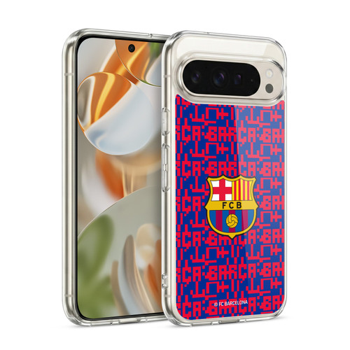 FC Barcelona Graphics Pattern Soft Gel Case for Google Pixel 9 / Pixel 9 Pro