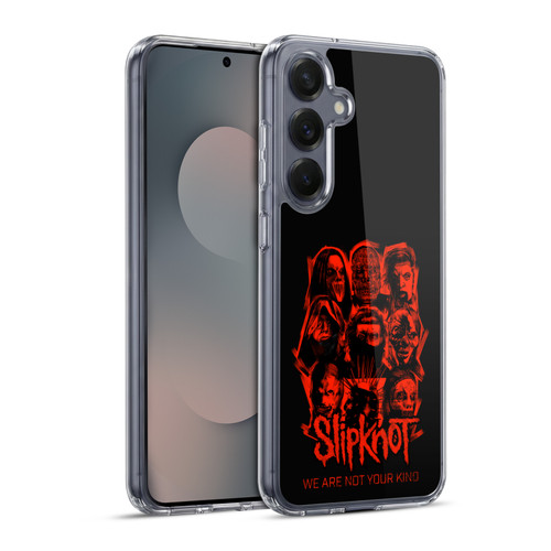 Slipknot We Are Not Your Kind Red Patch Soft Gel Case for Samsung Galaxy S25+ & MagSafe