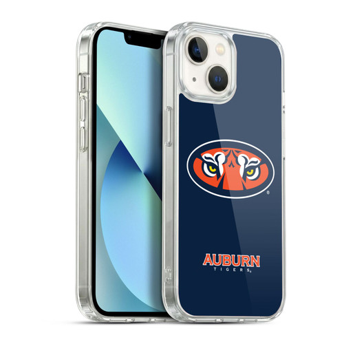 Auburn University AU Auburn University Plain Soft Gel Case for Apple iPhone 13
