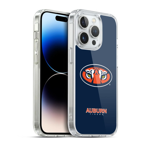 Auburn University AU Auburn University Plain Soft Gel Case for Apple iPhone 14 Pro & MagSafe