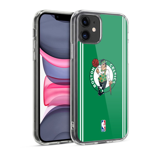NBA Boston Celtics Logo Green Design Soft Gel Case for Apple iPhone 11