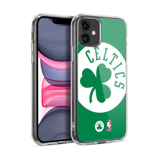 NBA Boston Celtics Logo Oversized Soft Gel Case for Apple iPhone 11