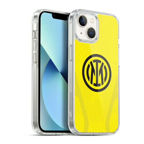 Fc Internazionale Milano 2022/23 Crest Kit Third Soft Gel Case for Apple iPhone 13