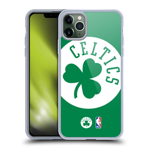 NBA Boston Celtics Logo Oversized Soft Gel Case for Apple iPhone 11 Pro Max & MagSafe