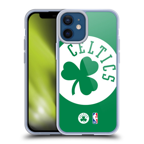 NBA Boston Celtics Logo Oversized Soft Gel Case for Apple iPhone 12 Mini & MagSafe