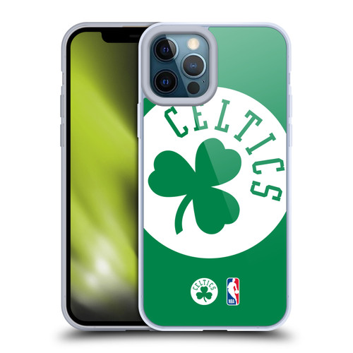 NBA Boston Celtics Logo Oversized Soft Gel Case for Apple iPhone 12 Pro Max & MagSafe