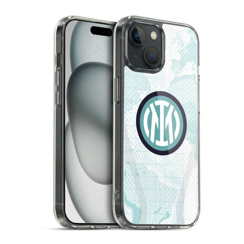 Fc Internazionale Milano 2022/23 Crest Kit Away Soft Gel Case for Apple iPhone 15 & MagSafe