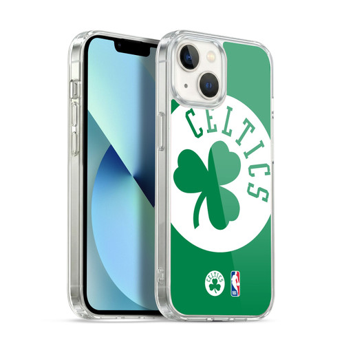 NBA Boston Celtics Logo Oversized Soft Gel Case for Apple iPhone 13