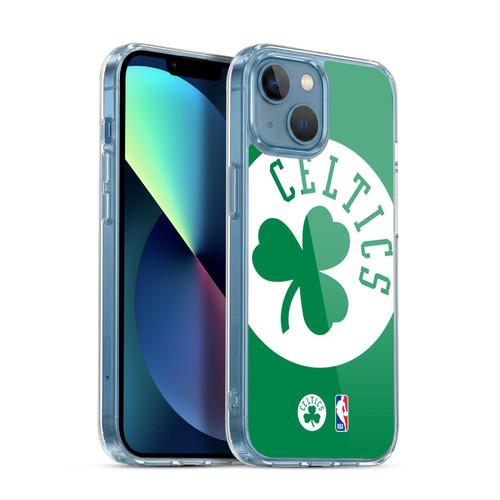 NBA Boston Celtics Logo Oversized Soft Gel Case for Apple iPhone 13 Mini & MagSafe