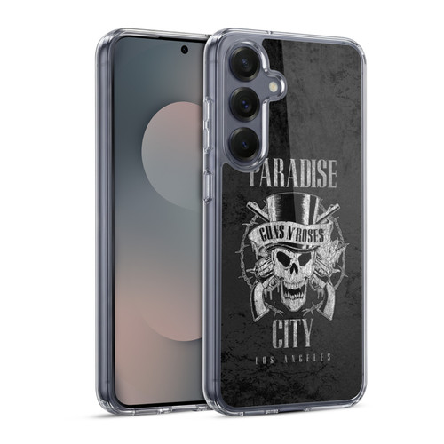 Guns N' Roses Vintage Paradise City Soft Gel Case for Samsung Galaxy S25 & MagSafe