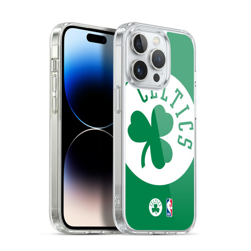 NBA Boston Celtics Logo Oversized Soft Gel Case for Apple iPhone 13 Pro & MagSafe