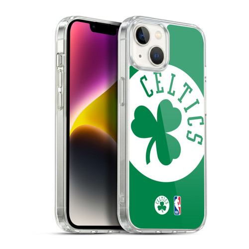 NBA Boston Celtics Logo Oversized Soft Gel Case for Apple iPhone 14 Plus & MagSafe