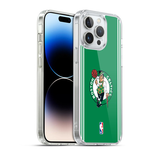NBA Boston Celtics Logo Green Design Soft Gel Case for Apple iPhone 14 Pro Max & MagSafe