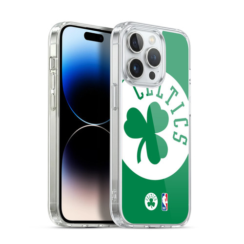 NBA Boston Celtics Logo Oversized Soft Gel Case for Apple iPhone 14 Pro & MagSafe