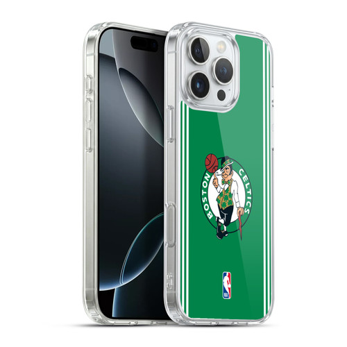 NBA Boston Celtics Logo Green Design Soft Gel Case for Apple iPhone 16 Pro Max & MagSafe