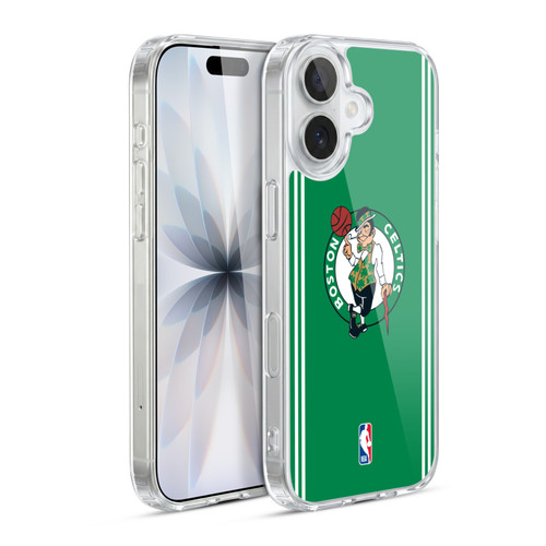 NBA Boston Celtics Logo Green Design Soft Gel Case for Apple iPhone 17