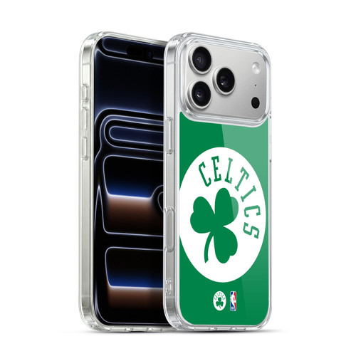 NBA Boston Celtics Logo Oversized Soft Gel Case for Apple iPhone 17 Pro Max