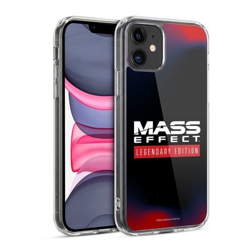 EA Bioware Mass Effect Legendary Graphics Logo Soft Gel Case for Apple iPhone 11
