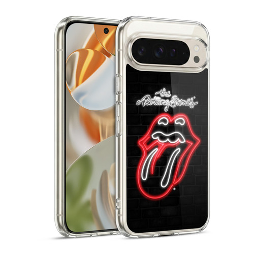 The Rolling Stones Licks Collection Neon Soft Gel Case for Google Pixel 9 / Pixel 9 Pro